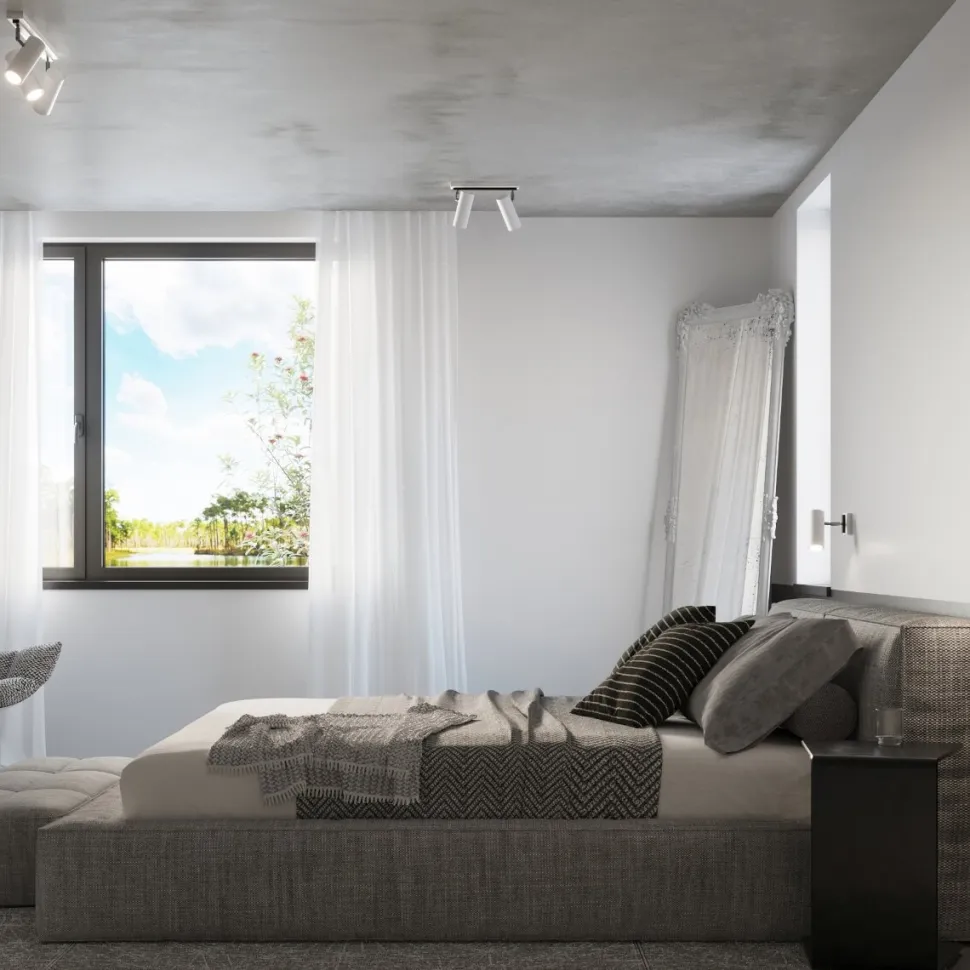 Plafon DIREZIONE 2 biały