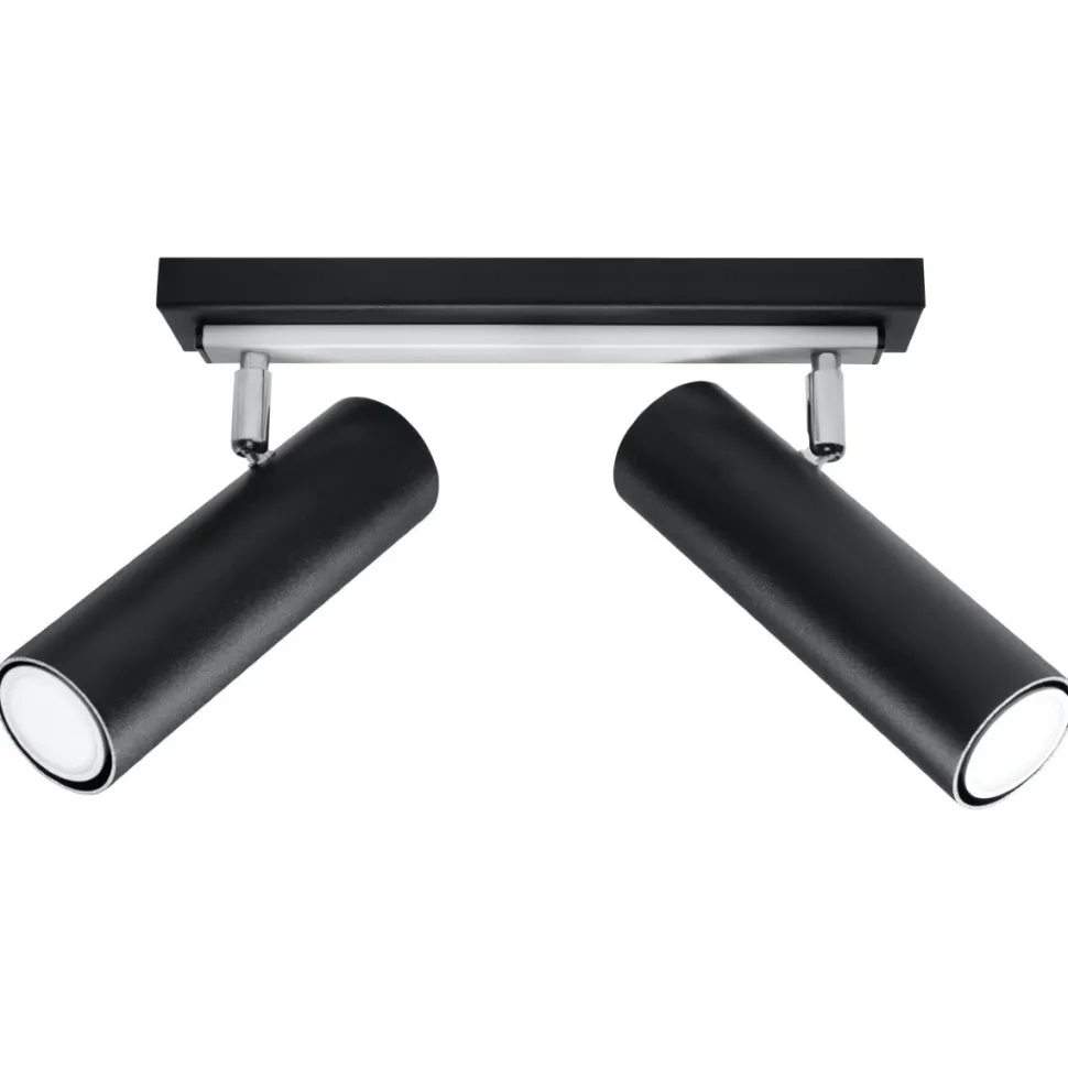 Plafon DIREZIONE 2 czarny