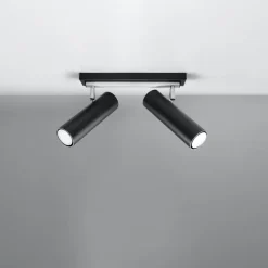 Plafon DIREZIONE 2 czarny