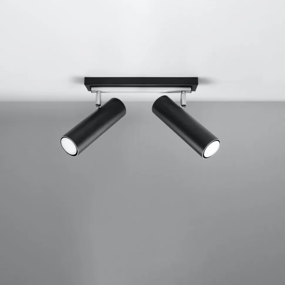 Plafon DIREZIONE 2 czarny