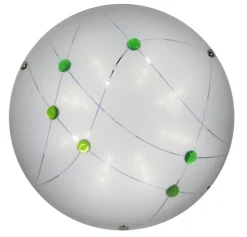 Plafon Duca 30 1x10W LED 6500K zielony