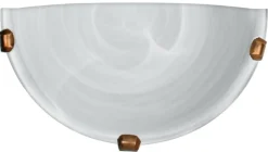 Plafon Duna plaf 1/2  bi uchw pat 60W