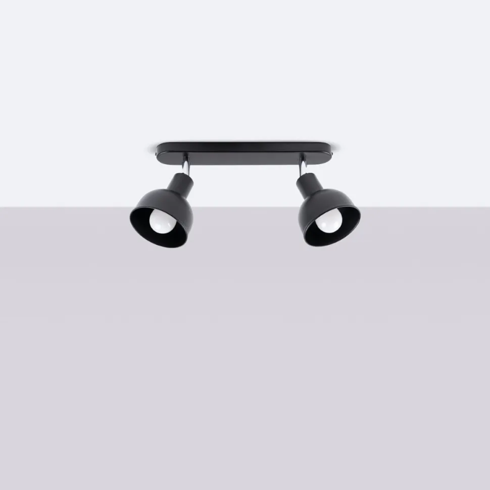 Plafon ELBA 2 czarny