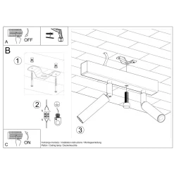 Plafon EYETECH 2 biały