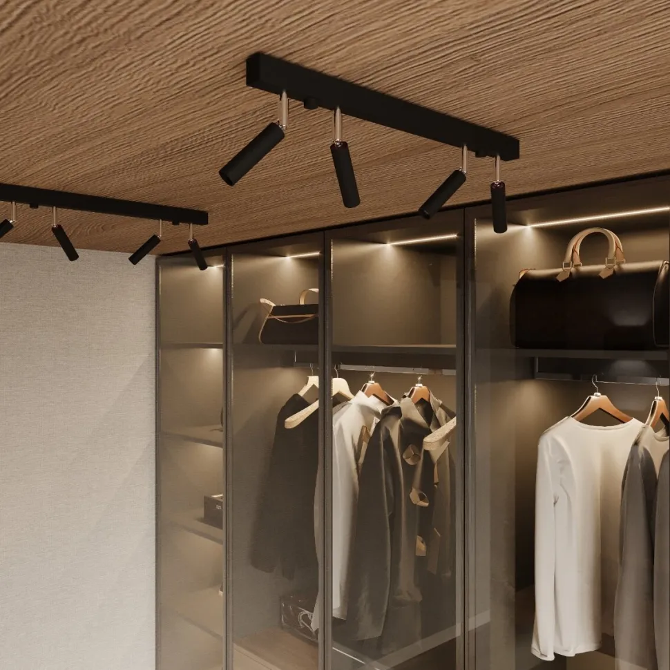 Plafon EYETECH 4 czarny