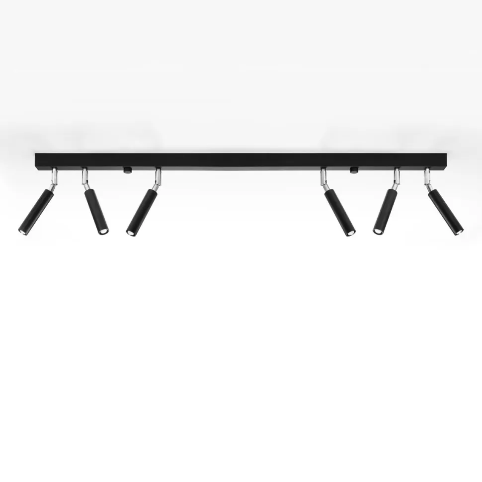 Plafon EYETECH 6 czarny