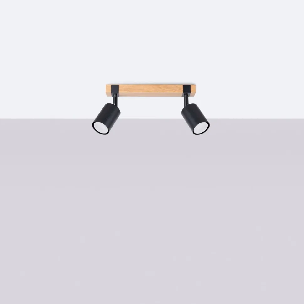 Plafon FAGER 2 czarny