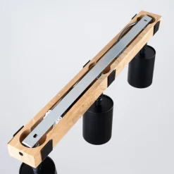 Plafon FAGER 3 czarny