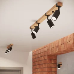 Plafon FAGER 3 czarny