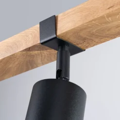 Plafon FAGER 3 czarny