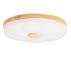 Plafon Fiorino drewniany 24W LED 39cm biały+drewniany 4000K