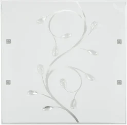 Plafon Fontana 30x30 1x60W E27 kryształki