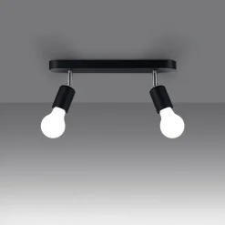 Plafon FORNES 2 czarny