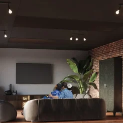 Plafon FORNES 2 czarny