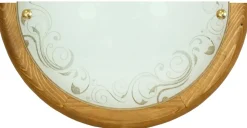 Plafon Herba 0,5 drewno standard 1x60  w E27 dąb