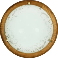 Plafon Herba 30 drewno standard 1x60  w E27 dąb