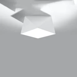 Plafon HEXA 25 biały