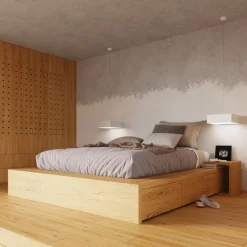 Plafon HORUS 45 biały