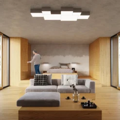 Plafon HORUS 45 szary