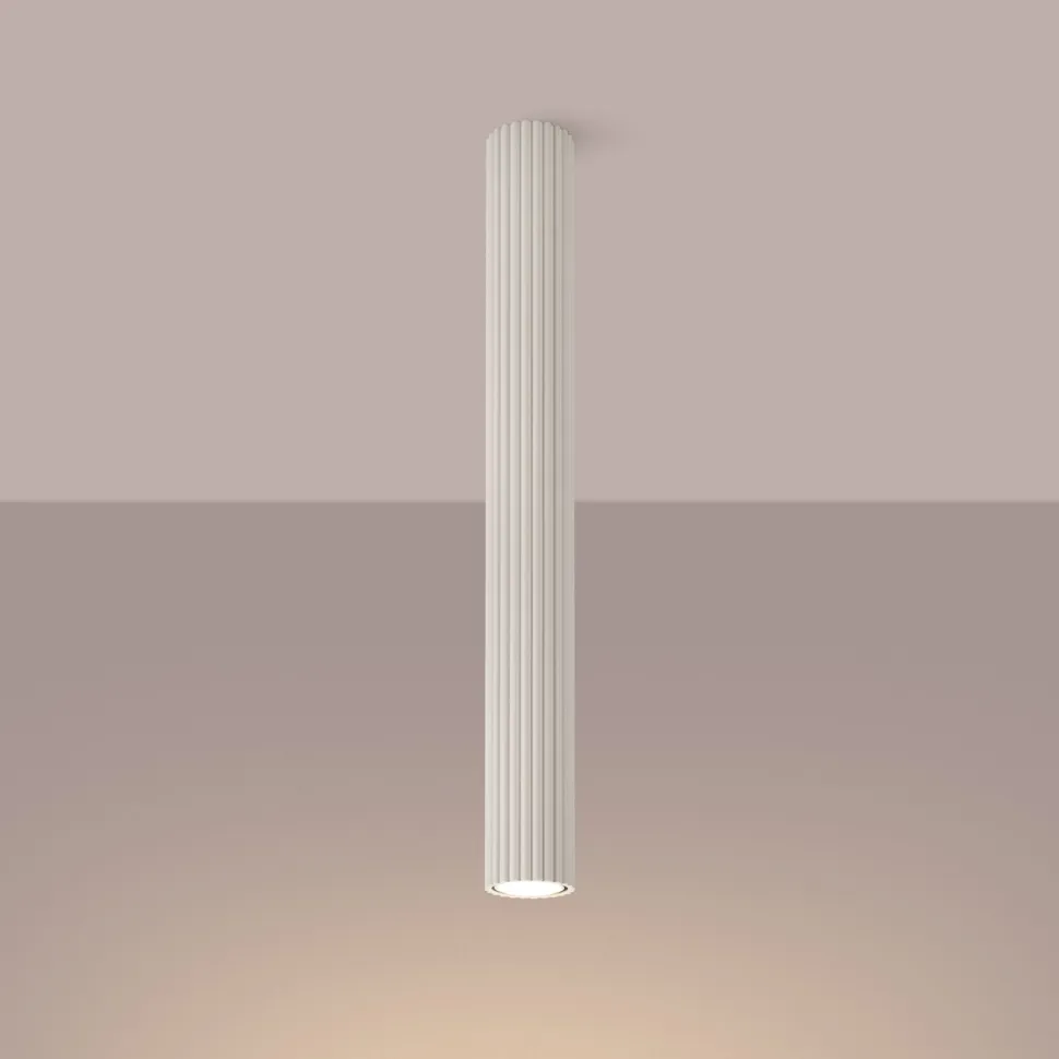 Plafon KARBON 60 beżowy