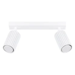 Plafon KARBON 2 biały