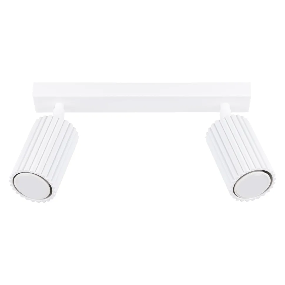 Plafon KARBON 2 biały