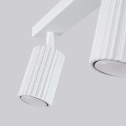 Plafon KARBON 2 biały