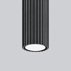 Plafon KARBON 40 czarny