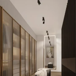 Plafon KARBON 2 czarny