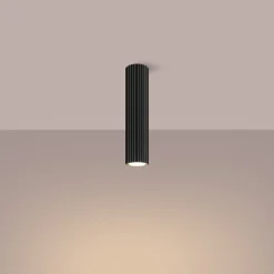 Plafon KARBON 30 czarny