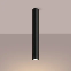 Plafon KARBON 60 czarny