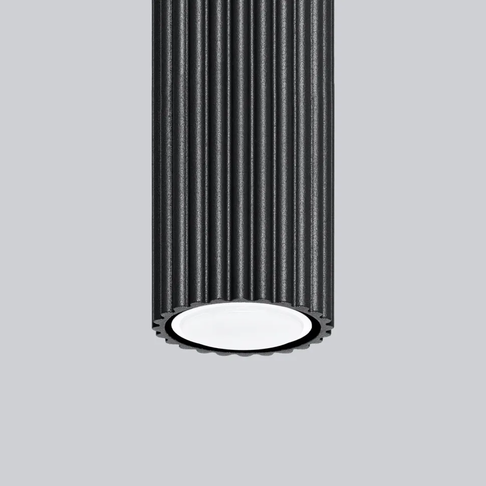 Plafon KARBON 60 czarny