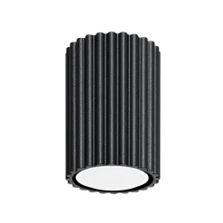 Plafon KARBON 10 czarny