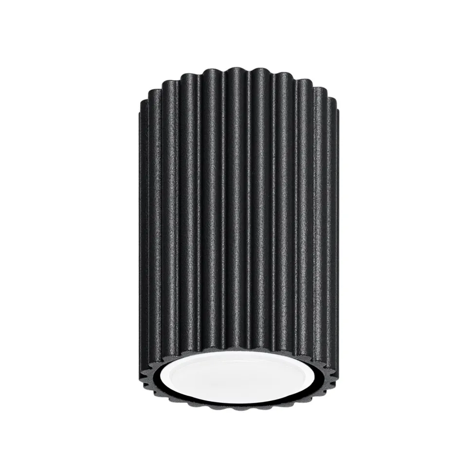 Plafon KARBON 10 czarny