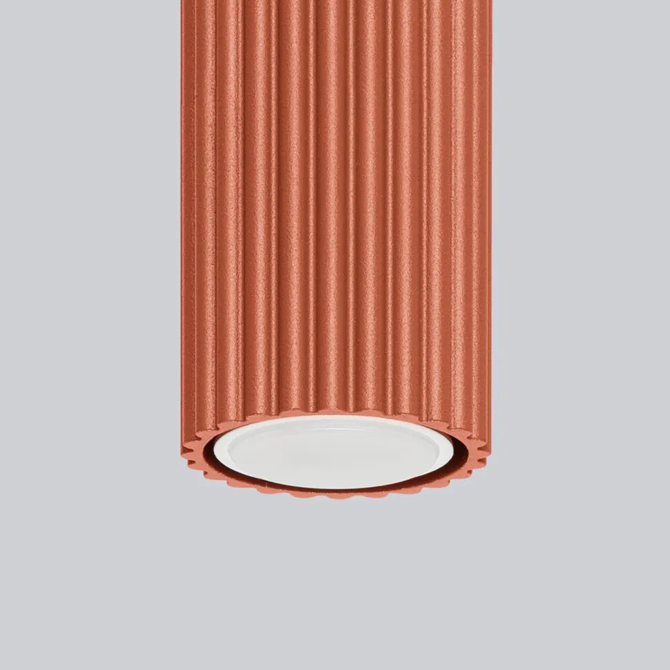 Plafon KARBON 40 ochra czerwona