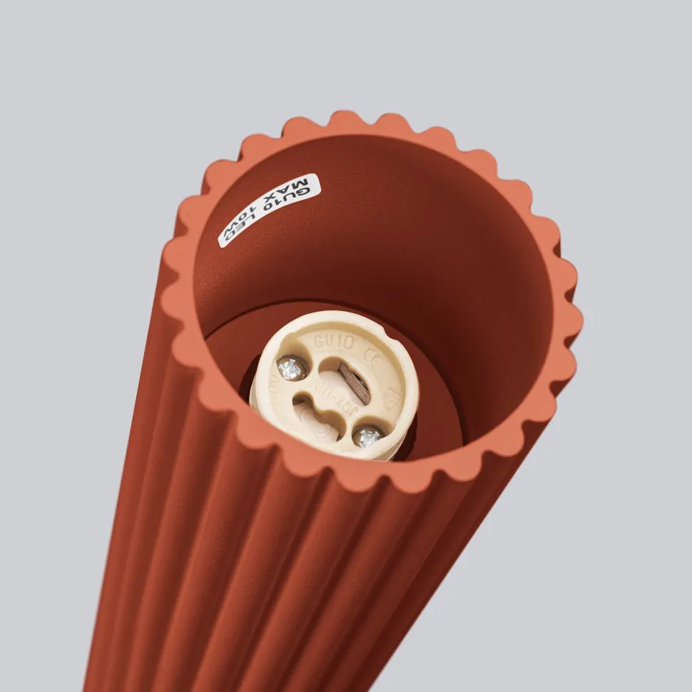 Plafon KARBON 40 ochra czerwona