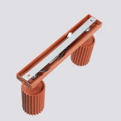 Plafon KARBON 2 ochra czerwona