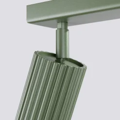 Plafon KARBON 2 zielony oliwkowy