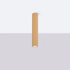 Plafon KARBON 40 złoty