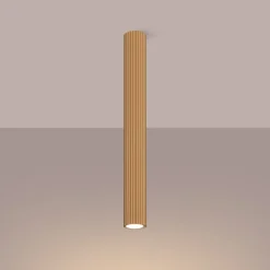 Plafon KARBON 60 złoty