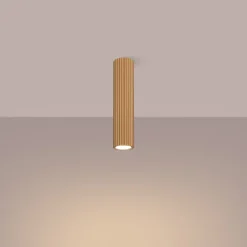 Plafon KARBON 30 złoty