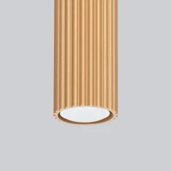 Plafon KARBON 30 złoty