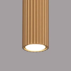 Plafon KARBON 30 złoty