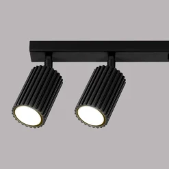 Plafon KARBON 6L czarny