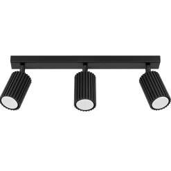 Plafon KARBON 3L czarny