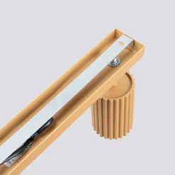 Plafon KARBON 3L złoty