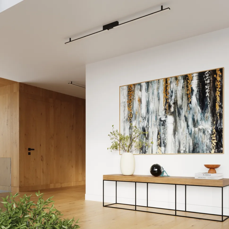 Plafon LAGOM czarny 3000K