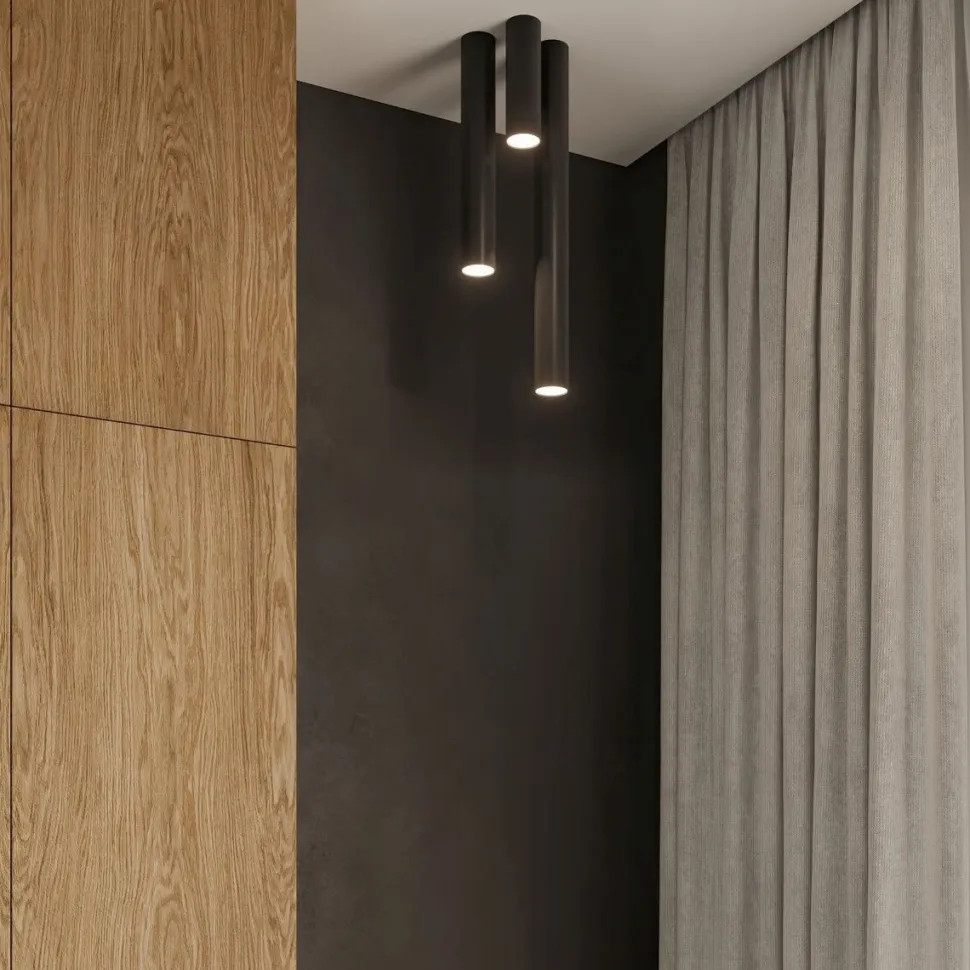 Plafon LAGOS 40 czarny