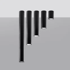 Plafon LAGOS 40 czarny