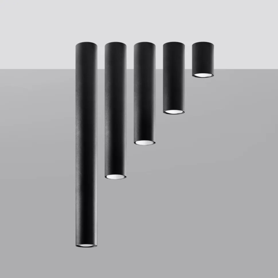 Plafon LAGOS 40 czarny